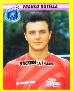 Sticker Franco Rotella - Calcio 1993-1994 n. 383 - Merlin