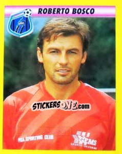 Sticker Roberto Bosco - Calcio 1993-1994 - Merlin