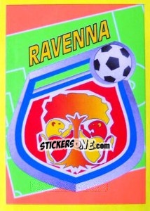 Sticker Ravenna - Calcio 1993-1994 - Merlin