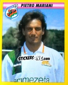 Sticker Pietro Mariani - Calcio 1993-1994 - Merlin
