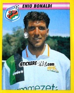 Sticker Enio Bonaldi - Calcio 1993-1994 n. 393 - Merlin