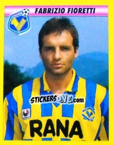Figurina Fabrizio Fioretti - Calcio 1993-1994 - Merlin