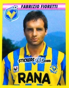 Sticker Fabrizio Fioretti - Calcio 1993-1994 n. 395 - Merlin