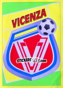 Sticker Vicenza - Calcio 1993-1994 - Merlin
