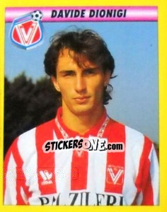 Sticker Davide Dionigi - Calcio 1993-1994 - Merlin