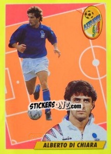 Figurina Alberto Di Chiara - Calcio 1993-1994 - Merlin