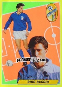 Sticker Dino Baggio - Calcio 1993-1994 n. 411 - Merlin