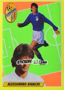 Sticker Alessandro Bianchi - Calcio 1993-1994 - Merlin