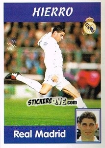 Sticker Hierro - Liga Spagnola 1997-1998 - Panini