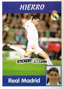 Sticker Hierro - Liga Spagnola 1997-1998 n. 3 - Panini
