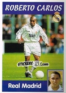 Sticker Roberto Carlos - Liga Spagnola 1997-1998 - Panini