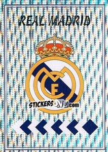 Sticker Escudo - Liga Spagnola 1997-1998 n. A - Panini