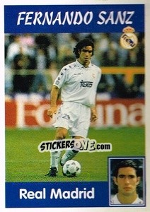 Sticker Fernando Sanz - Liga Spagnola 1997-1998 - Panini