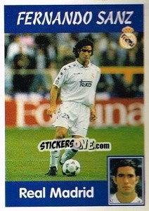Sticker Fernando Sanz - Liga Spagnola 1997-1998 n. 9a - Panini