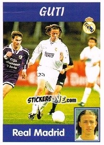 Sticker Guti - Liga Spagnola 1997-1998 n. 12a - Panini