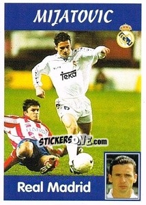 Sticker Mijatovic - Liga Spagnola 1997-1998 n. 14 - Panini