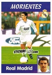 Sticker Morientes - Liga Spagnola 1997-1998 n. 15a - Panini