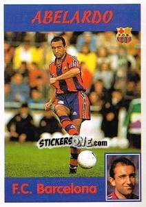 Sticker Abelardo - Liga Spagnola 1997-1998 n. 19 - Panini