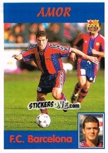Sticker Amor - Liga Spagnola 1997-1998 n. 23a - Panini
