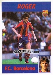 Sticker Roger - Liga Spagnola 1997-1998 n. 26a - Panini