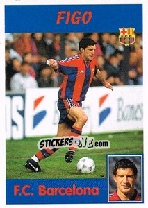 Sticker Figo - Liga Spagnola 1997-1998 n. 27 - Panini