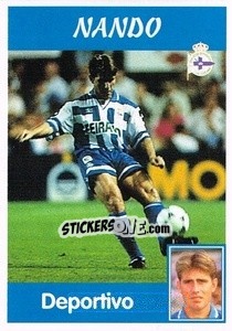 Sticker Nando - Liga Spagnola 1997-1998 n. 39 - Panini