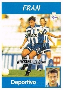Figurina Fran - Liga Spagnola 1997-1998 - Panini