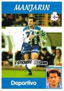 Sticker Manjarin - Liga Spagnola 1997-1998 n. 46 - Panini