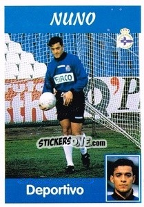 Figurina Nuno - Liga Spagnola 1997-1998 - Panini