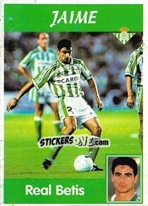 Figurina Jaime - Liga Spagnola 1997-1998 n. 50 - Panini