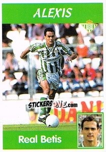 Figurina Alexis - Liga Spagnola 1997-1998 - Panini