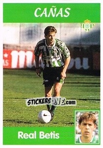 Figurina Cañas - Liga Spagnola 1997-1998 - Panini