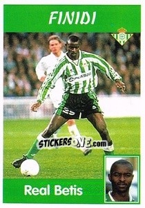 Sticker Finidi - Liga Spagnola 1997-1998 - Panini