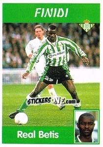 Sticker Finidi - Liga Spagnola 1997-1998 n. 59 - Panini