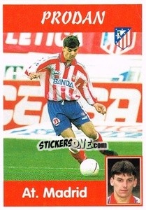 Cromo Prodan - Liga Spagnola 1997-1998 - Panini