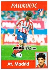 Sticker Paunovic - Liga Spagnola 1997-1998 - Panini
