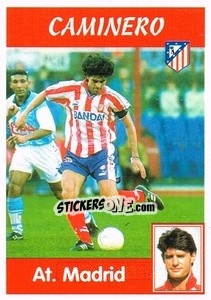 Figurina Caminero - Liga Spagnola 1997-1998 - Panini