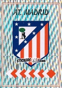 Sticker Escudo - Liga Spagnola 1997-1998 n. E - Panini