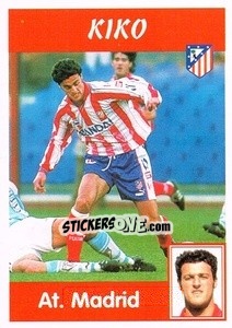 Sticker Kiko - Liga Spagnola 1997-1998 - Panini
