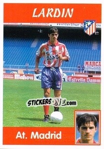 Sticker Lardin - Liga Spagnola 1997-1998 n. 78 - Panini