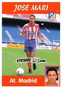Sticker Jose Mari - Liga Spagnola 1997-1998 n. 79 - Panini