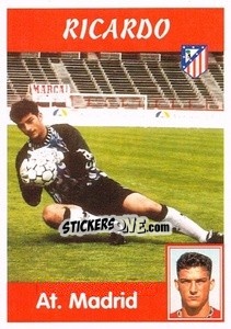 Sticker Ricardo - Liga Spagnola 1997-1998 n. 80 - Panini