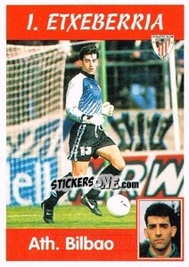 Sticker I. Etxeberria - Liga Spagnola 1997-1998 n. 81 - Panini