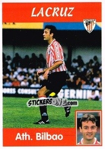 Sticker Lacruz - Liga Spagnola 1997-1998 n. 82 - Panini