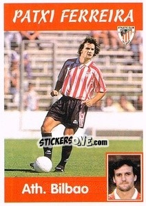 Cromo Patxi Ferreira - Liga Spagnola 1997-1998 - Panini