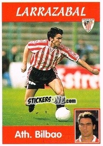 Sticker Larrazabal - Liga Spagnola 1997-1998 - Panini