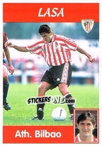 Figurina Lasa - Liga Spagnola 1997-1998 - Panini