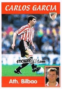 Sticker Carlos Garcia - Liga Spagnola 1997-1998 - Panini