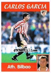 Figurina Carlos Garcia - Liga Spagnola 1997-1998 n. 88 - Panini
