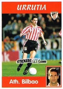 Sticker Urrutia - Liga Spagnola 1997-1998 - Panini